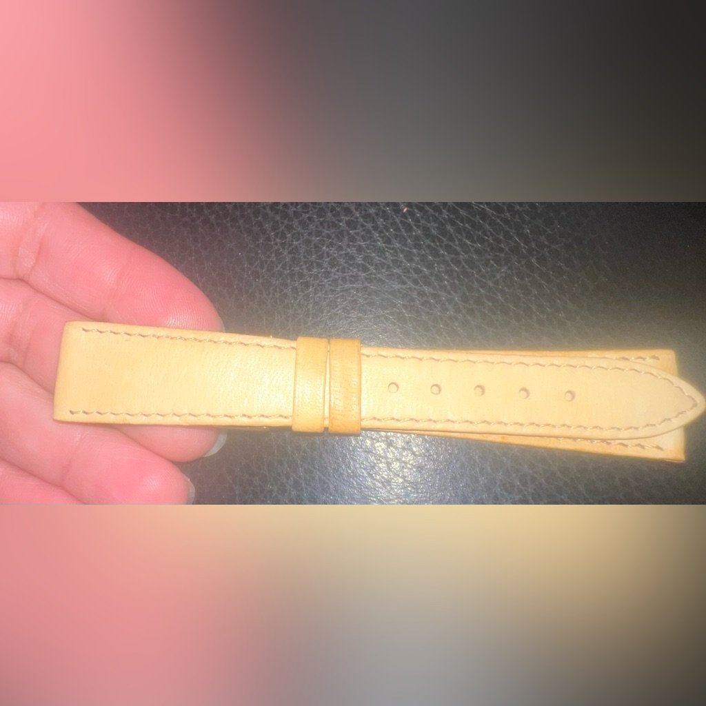 Authentic Tourneau Deer Skin Watch Strap New